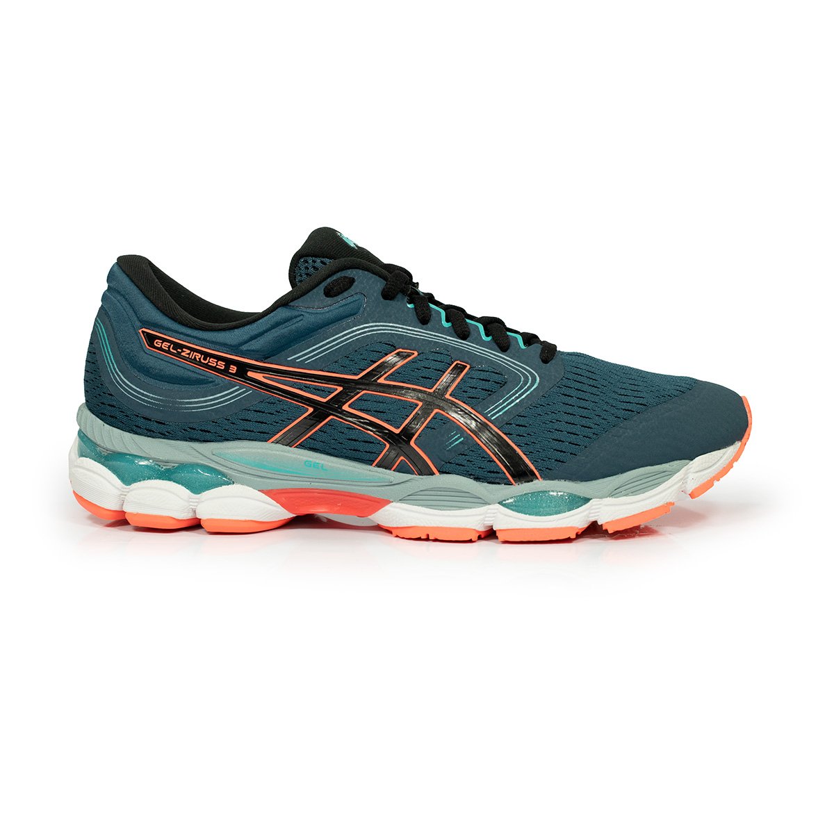 Tênis Asics Gel Ziruss 3 Mx Masculino - Verde+Preto Menor preço em Tênis Asics Gel Ziruss 3 Mx Masculino - Verde+Preto