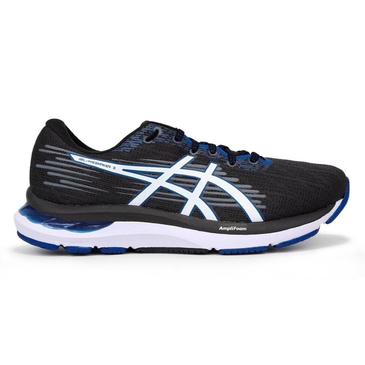 Tênis Asics Masculino Gel-Pacemaker 3 - Grafite+Azul Menor preço em Tênis Asics Masculino Gel-Pacemaker 3 - Grafite+Azul