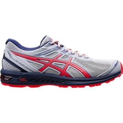 asics feminino cinza e rosa