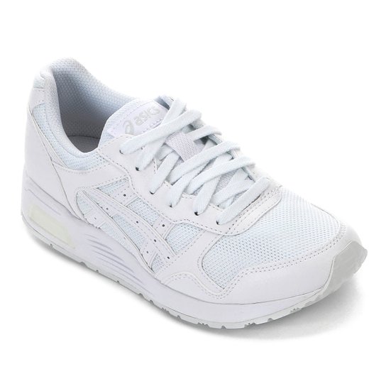 asics tiger lyte jogger trainers white