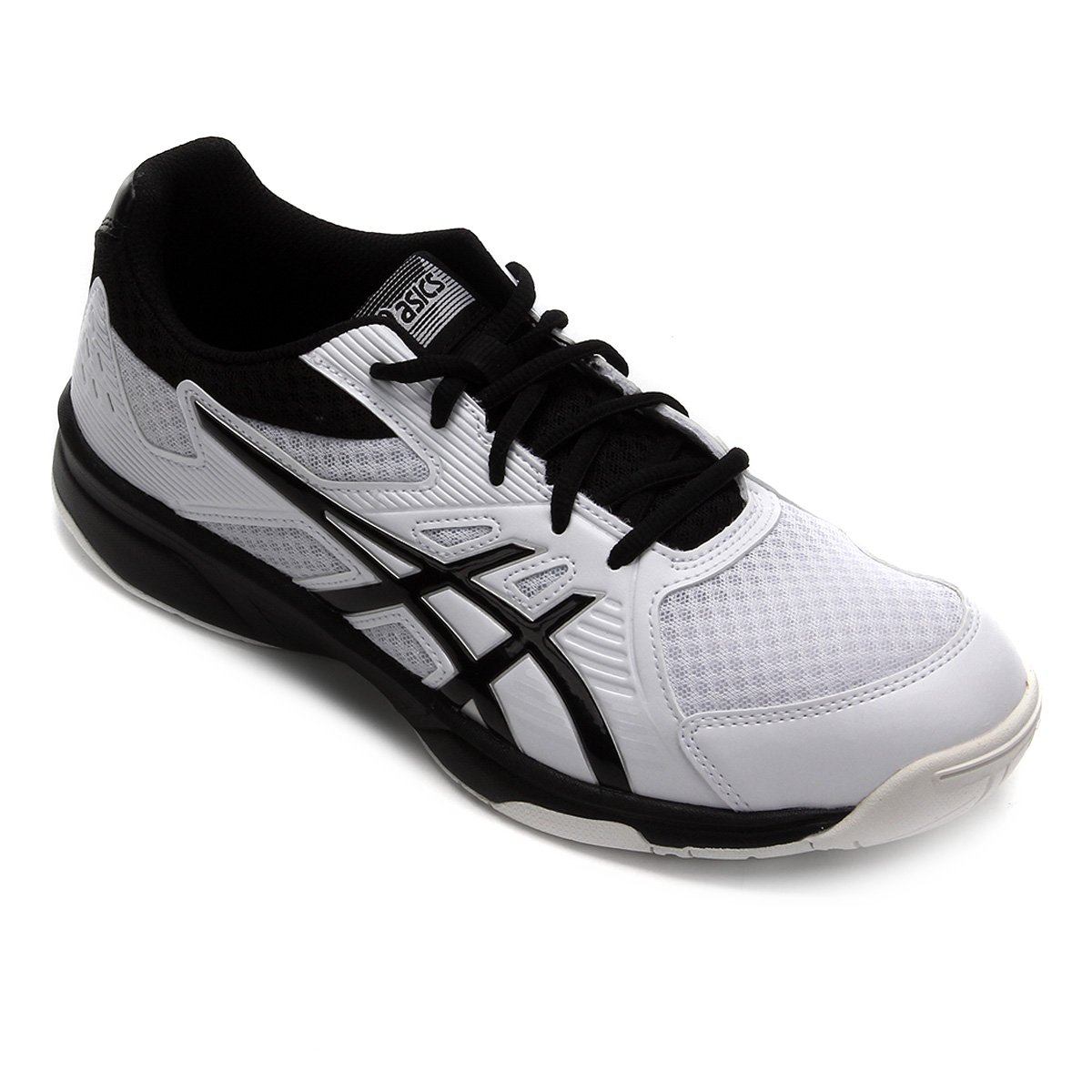 Tênis Asics Upcourt 3 Masculino - Branco+Preto Menor preço em Tênis Asics Upcourt 3 Masculino - Branco+Preto