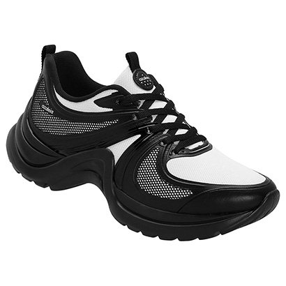 tenis azaleia chunky preto