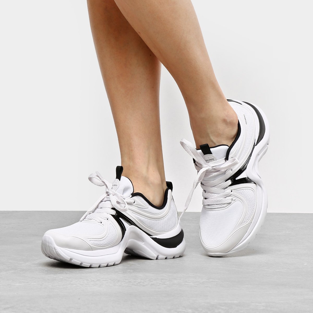 tênis azaleia chunky sneaker feminino