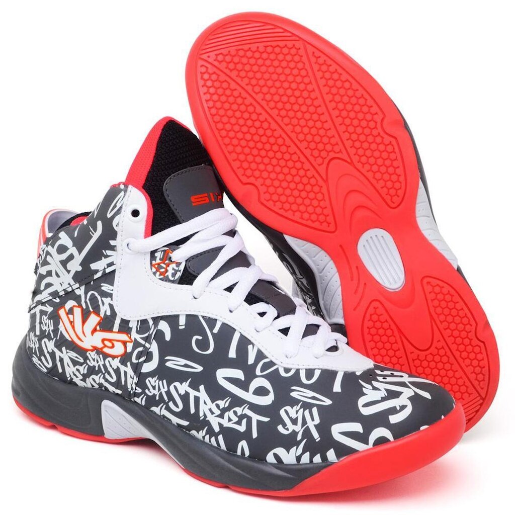 Tênis Basquete Masculino Infinity Six Street /Laranja