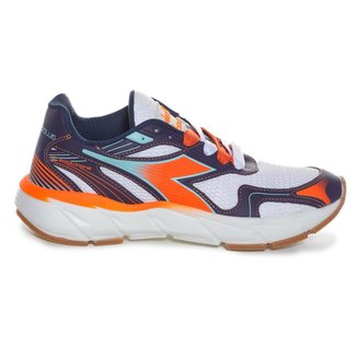 Tênis Baw X Diadora Evoluzione I Unissex Roxo 38 BRANCO/ROXO/AZUL/LARANJA Diadora