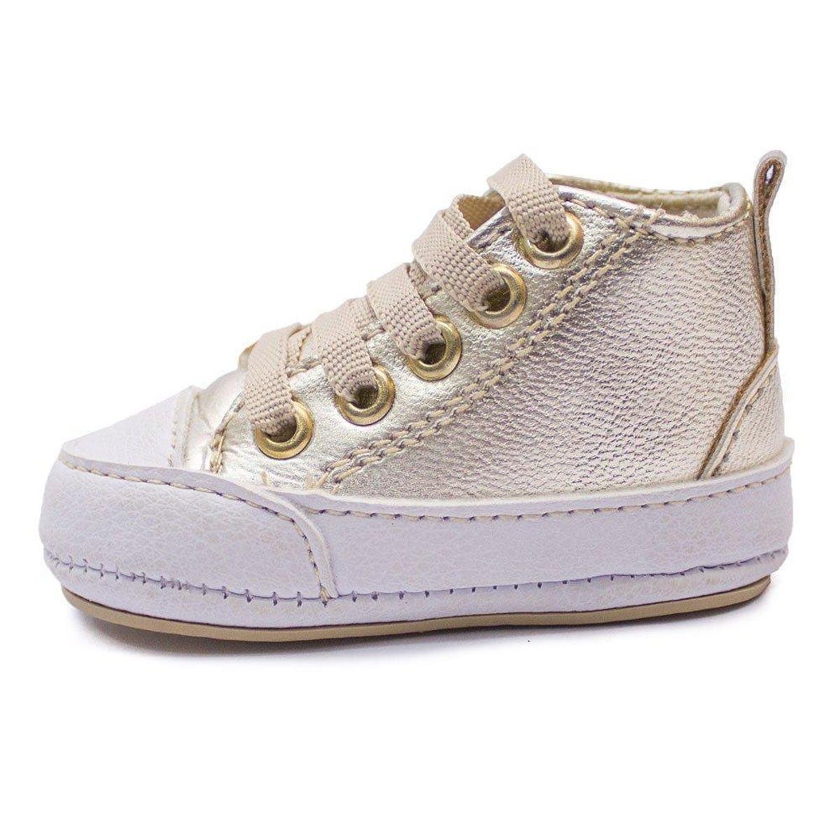 Tenis Bebe All Star Kapell - Dourado | Zattini