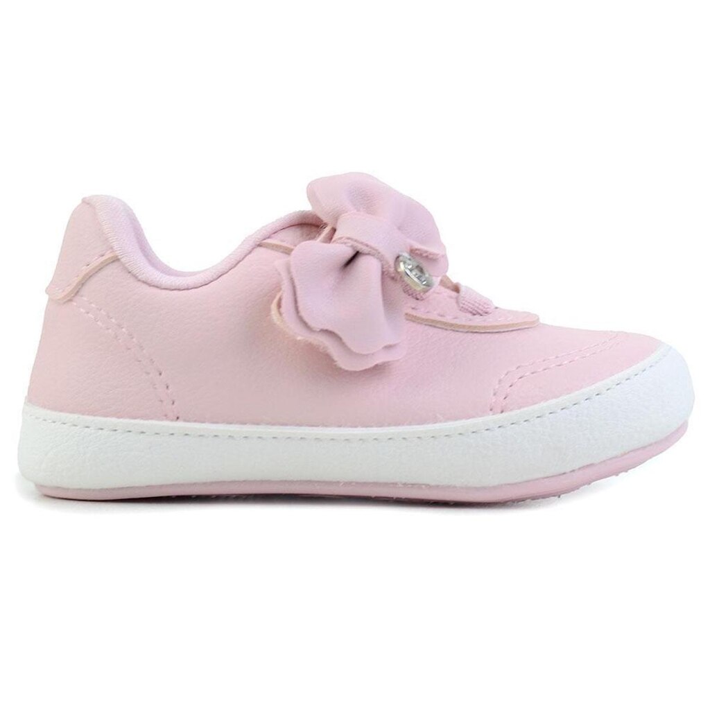 Tênis Bebê Meninas Klin Rosa Claro - 4482