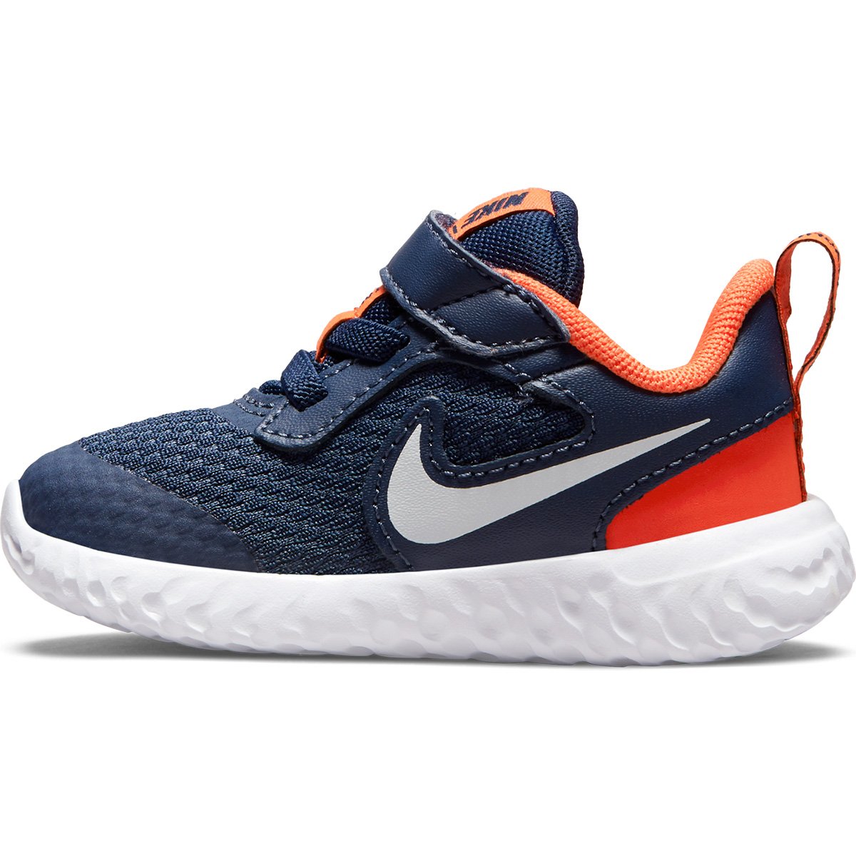 Tênis Bebê Nike Revolution 5 TDV - Marinho+Branco | Zattini