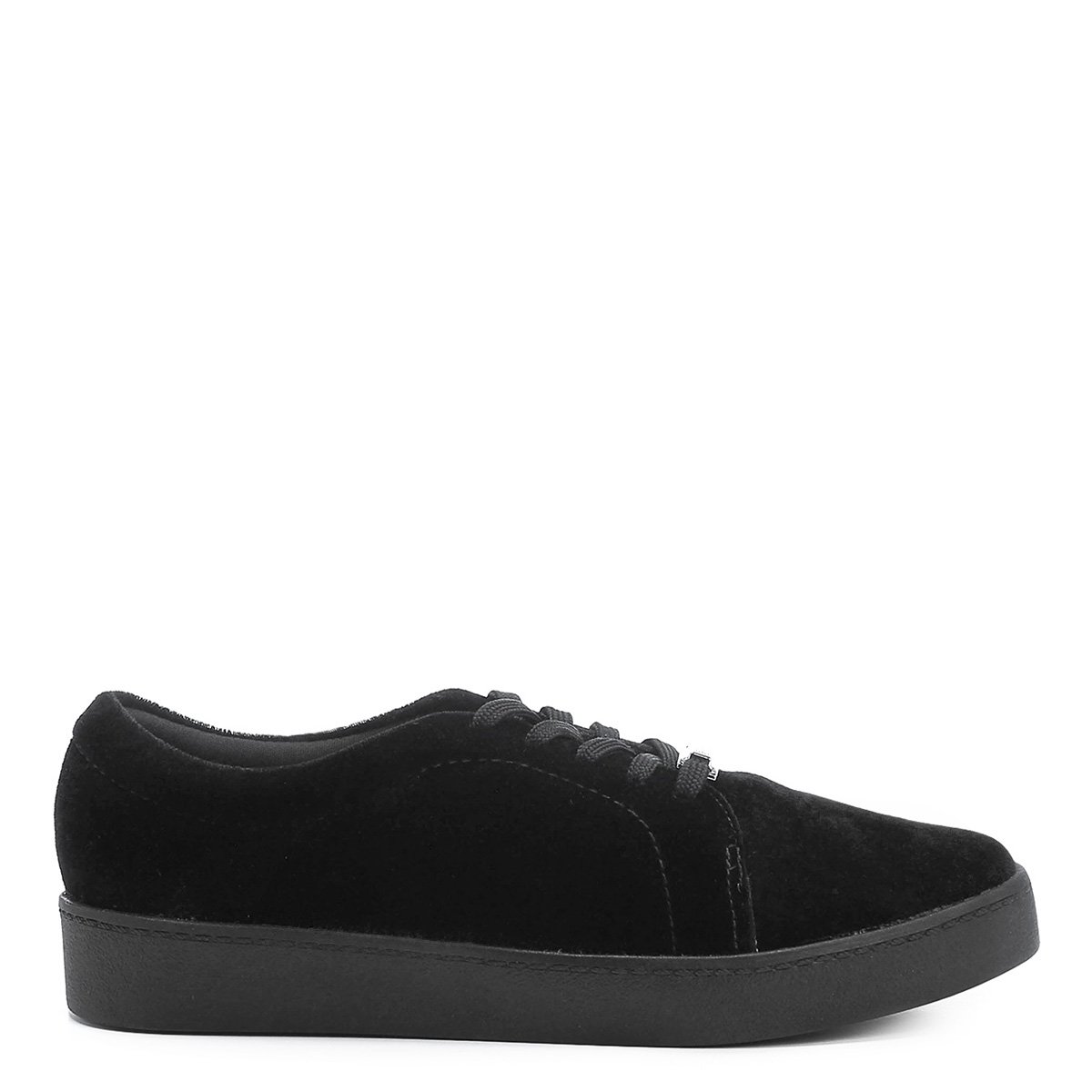 tenis bebece preto veludo
