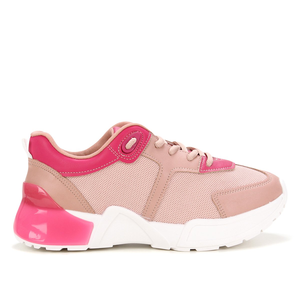 Tênis Bebecê Chunky Feminino - Rosa Menor preço em Tênis Bebecê Chunky Feminino - Rosa