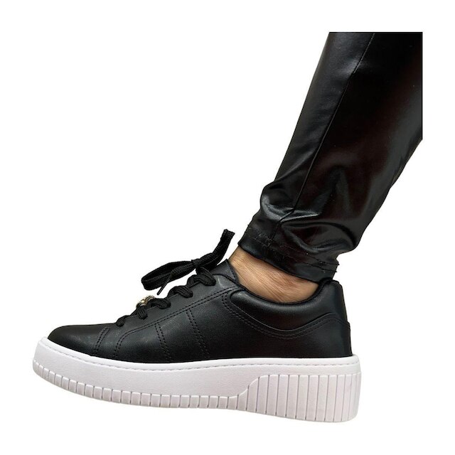 Tênis Beira Rio 4316.102 Cadarço Moda Sola Alta Flatform Feminino