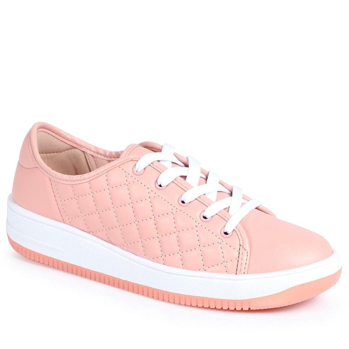 tenis beira rio conforto rosa