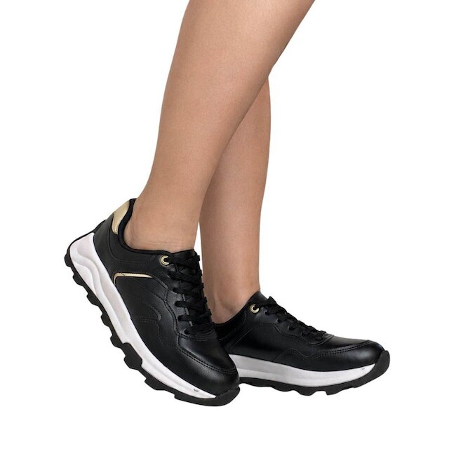 Tênis Beira Rio Feminino 4347201 Preto