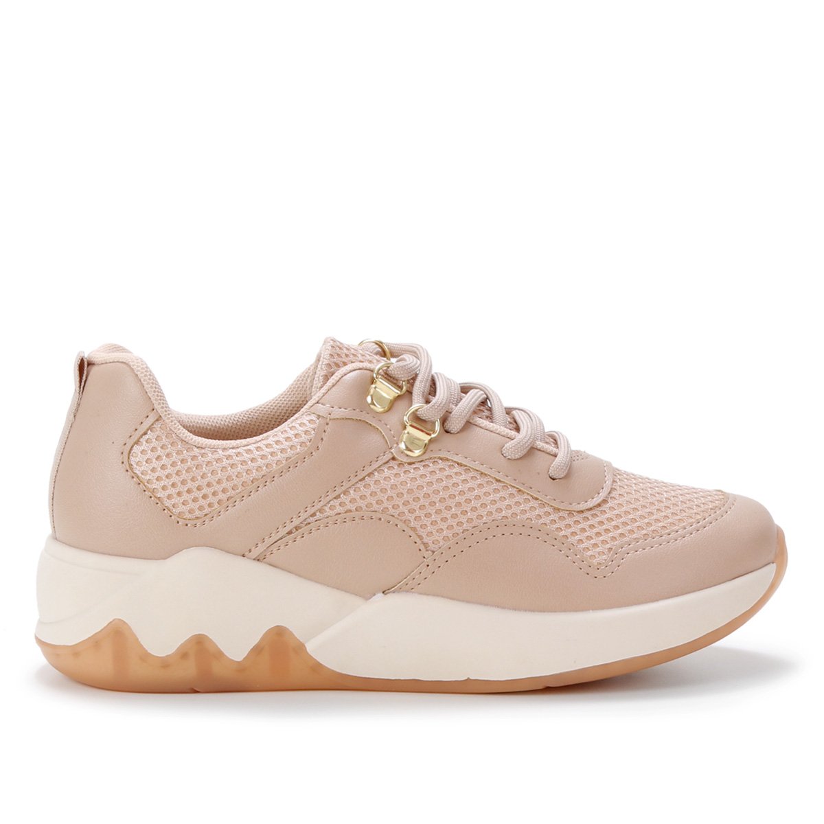 Tênis Beira Rio Nylon Free Sport Napa Turim Feminino - Bege Menor preço em Tênis Beira Rio Nylon Free Sport Napa Turim Feminino - Bege