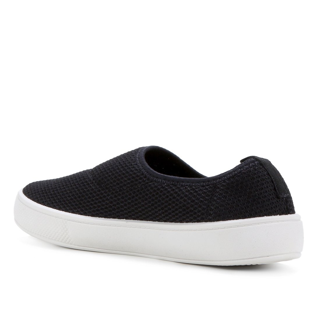 Tênis Casual Feminino Knit Beira Rio Tênis Beira Rio Slpon Knit Sem Cadarço Feminino - Preto | Zattini