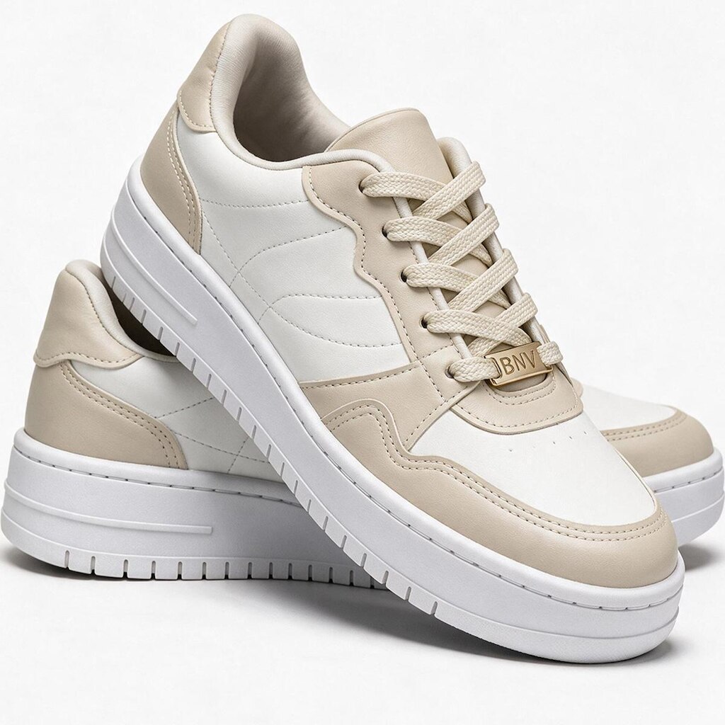 Tênis Benévola Feminino Plataforma Leve Macio Confortável Casual