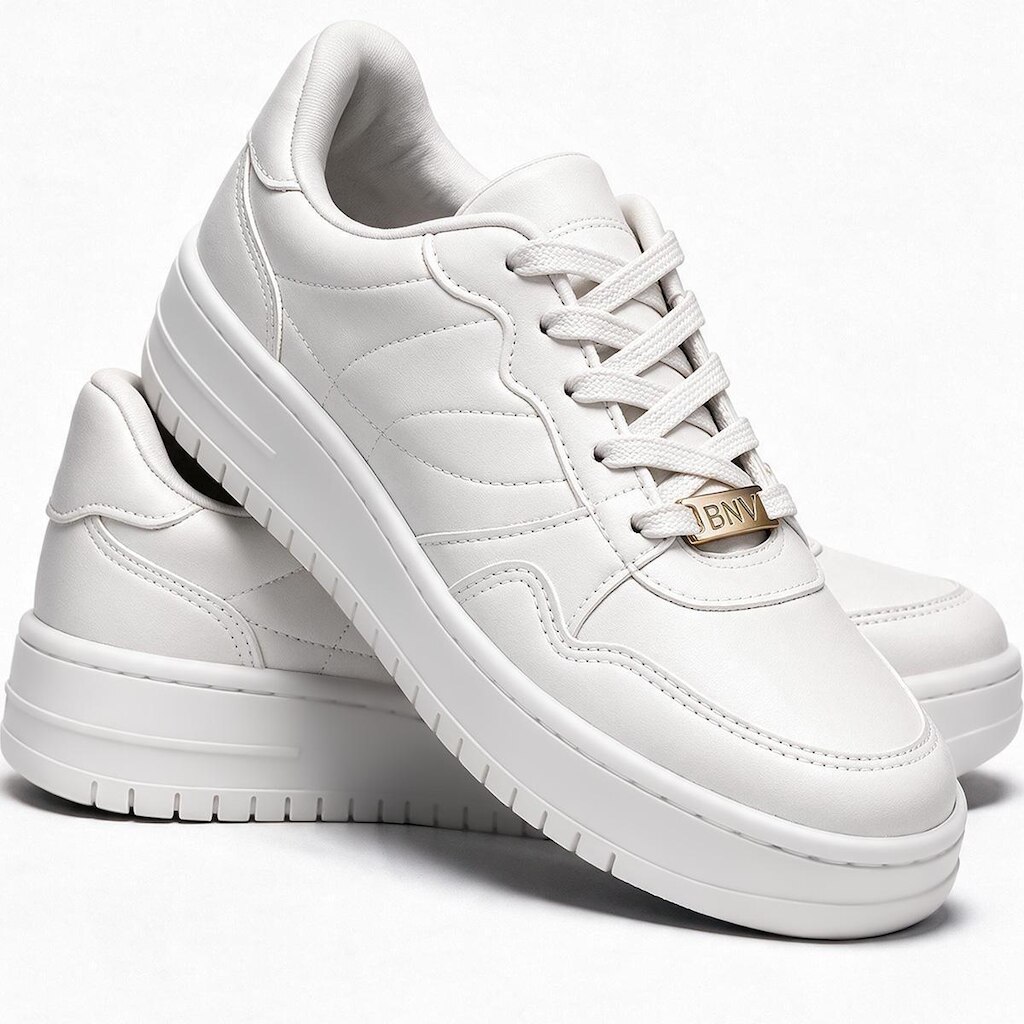 Tênis Benévola Feminino Plataforma Leve Macio Confortável Casual