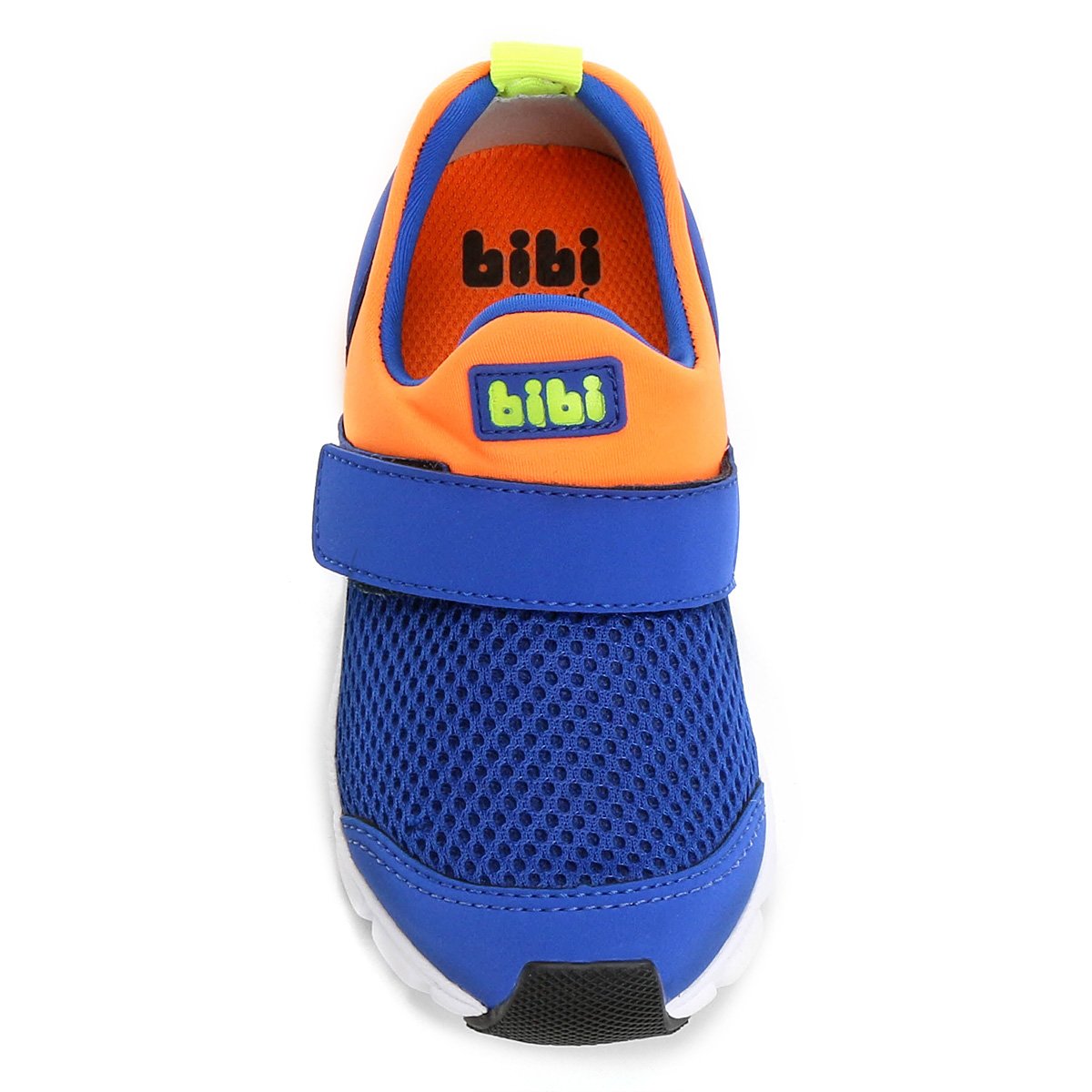 tenis bibi azul e laranja