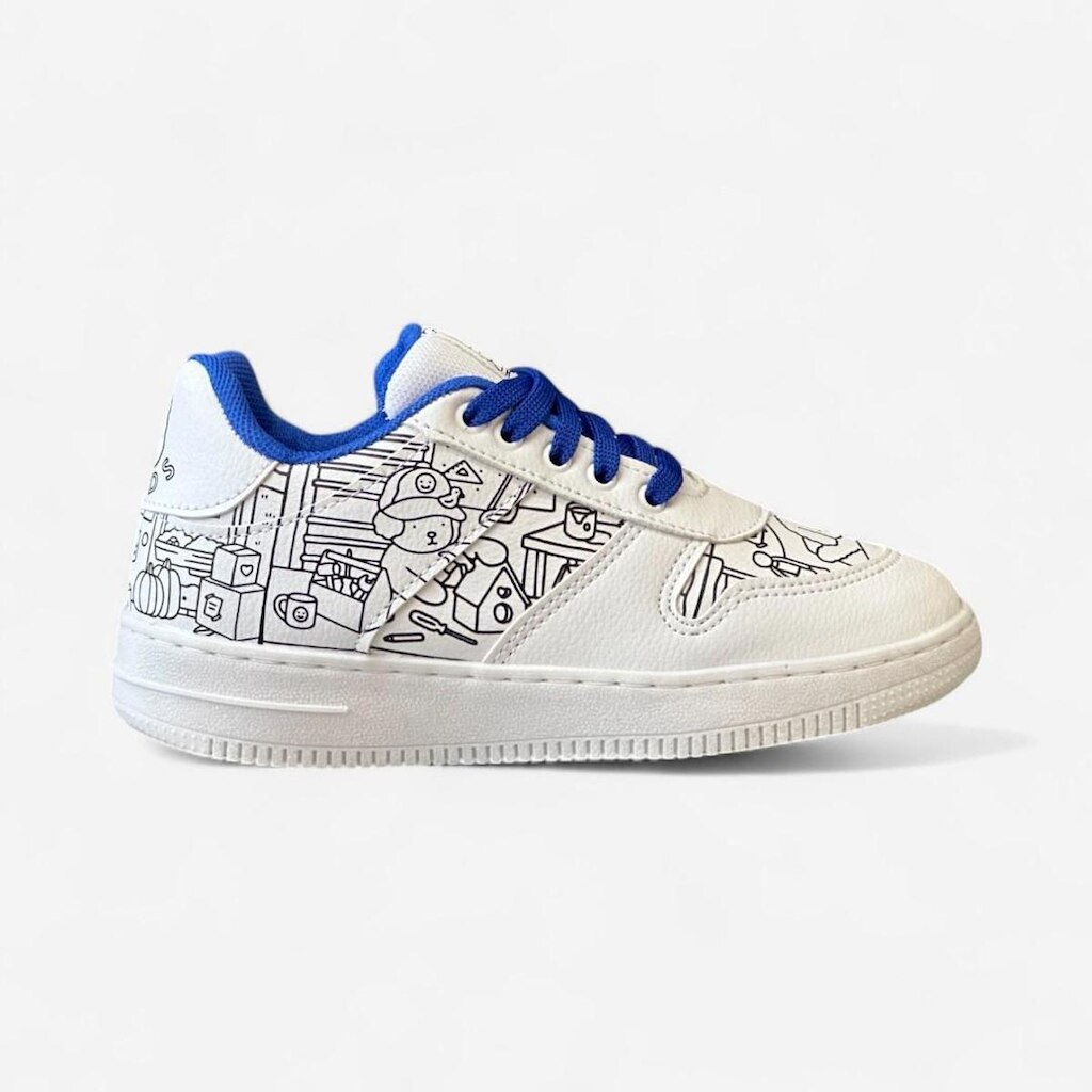 Tênis Bobbie Goods Infantil Branco/Azul