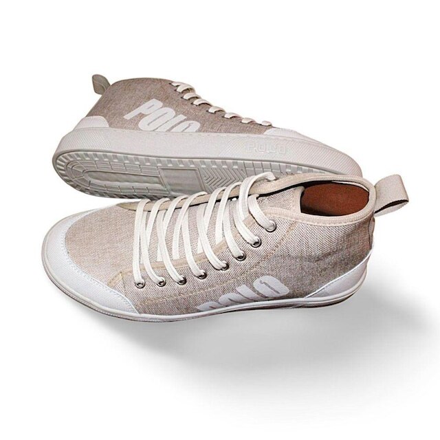 Tênis Botinha Cano Médio Masculino Original Polo White