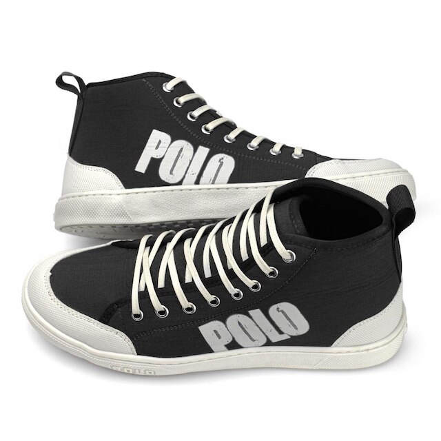 Tênis Botinha Cano Médio Masculino Original Polo White
