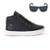 Tênis Botinha Infantil Masculino Casual Cano Alto Confortavel + Oculos - Preto+Branco