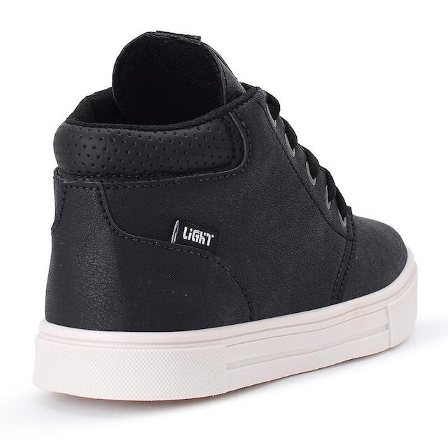 Tênis Botinha Infantil Masculino Casual Cano Alto Confortavel + Oculos