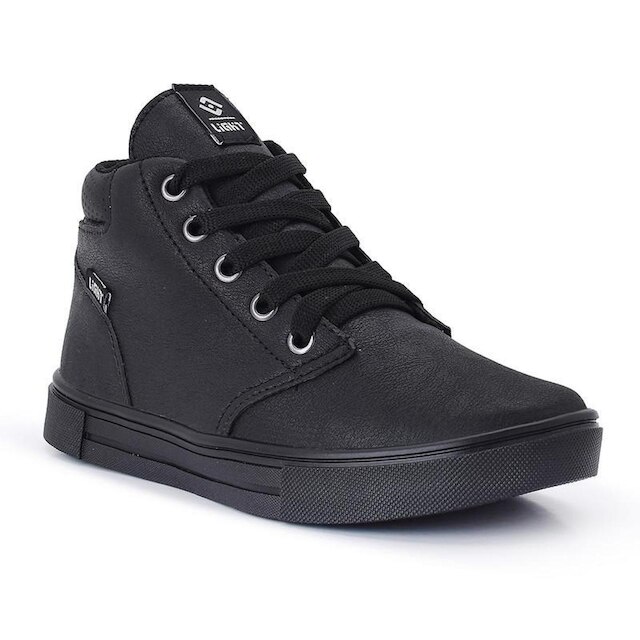 Tenis Botinha Infantil Meninos Casual Cano Alto Confortavel