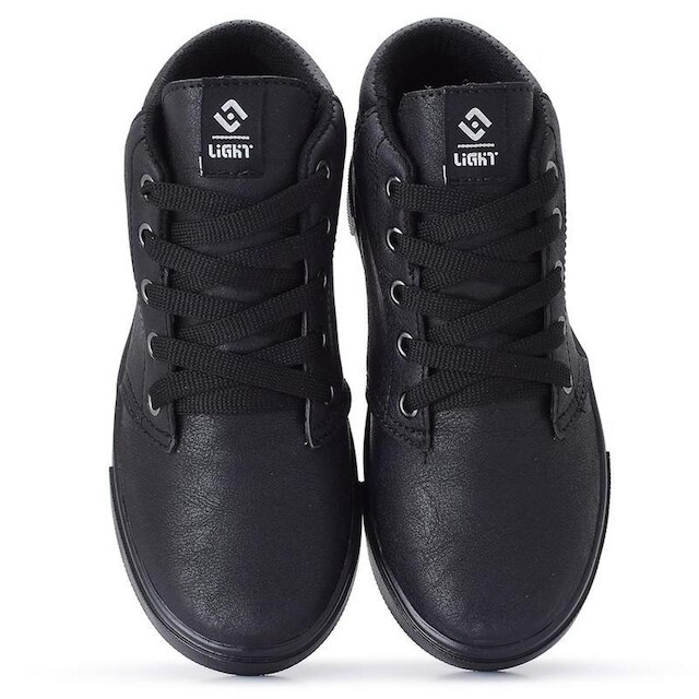 Tenis Botinha Infantil Meninos Casual Cano Alto Confortavel