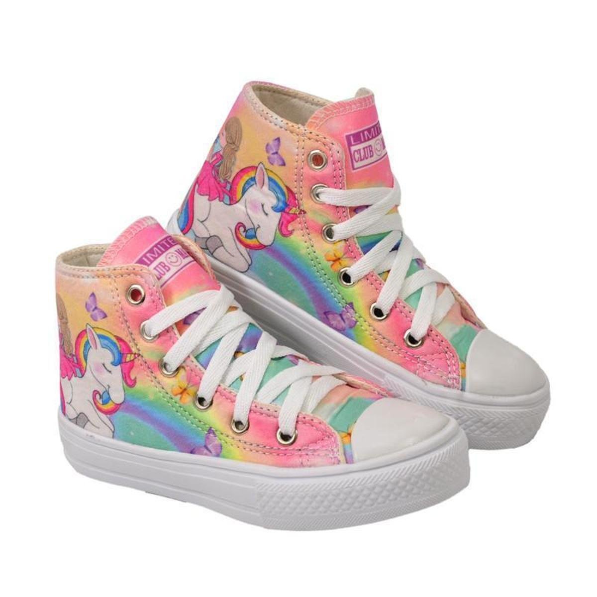 Molekinha Unicornio Tenis Moleca Unicornio Tênis Infantil Mini Pé