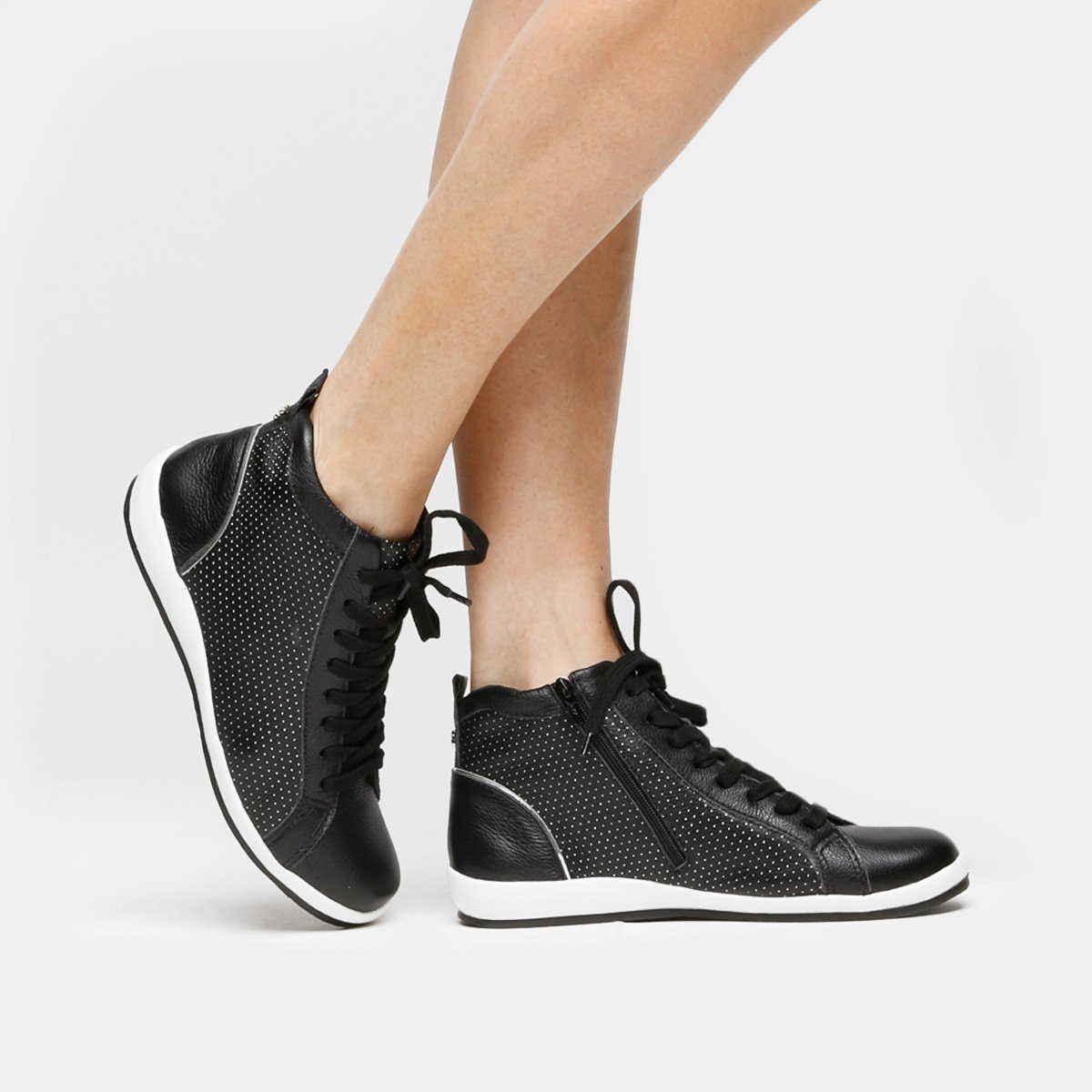 tenis bottero cano alto preto