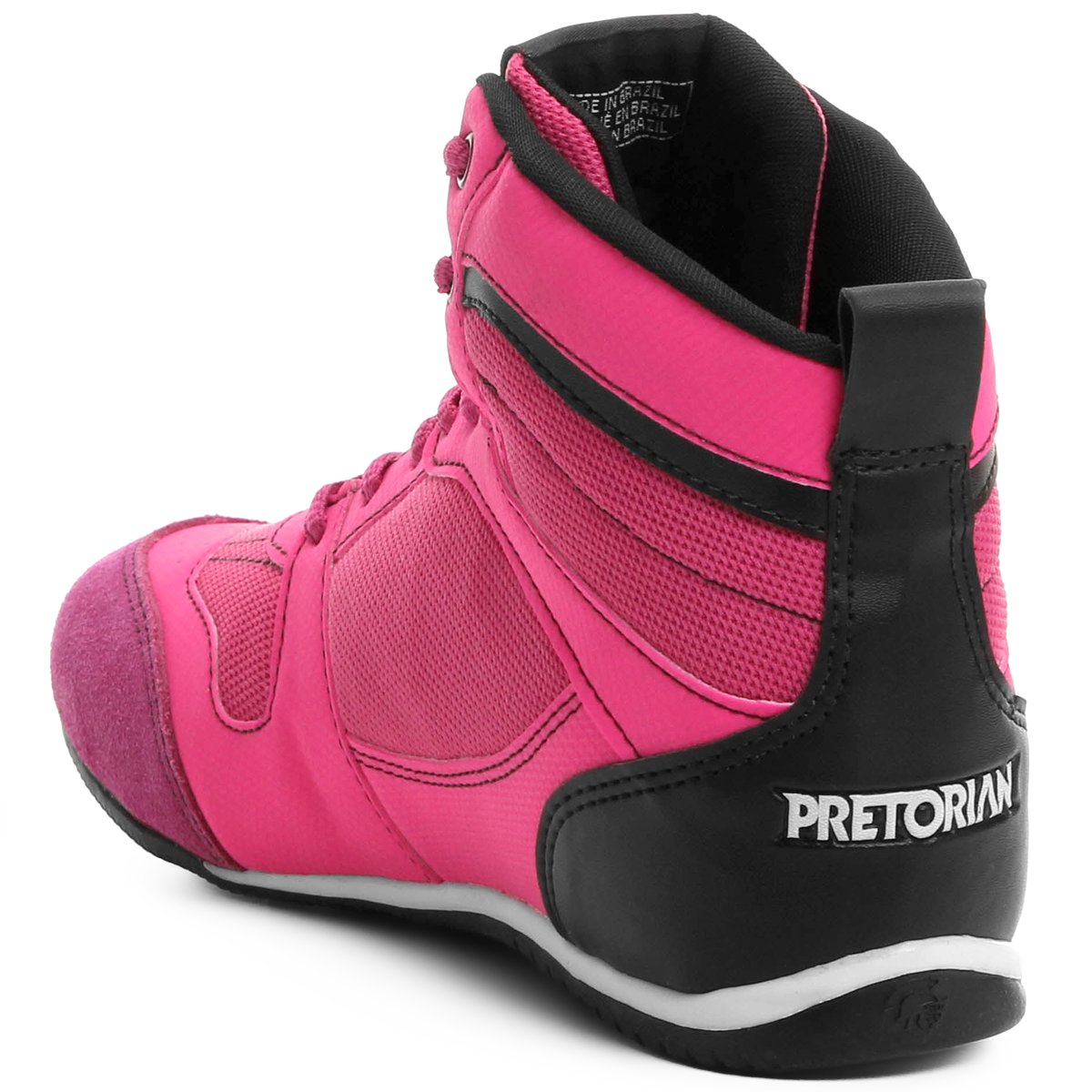 Tênis Boxe Pretorian Hook - Pink+Preto | Zattini