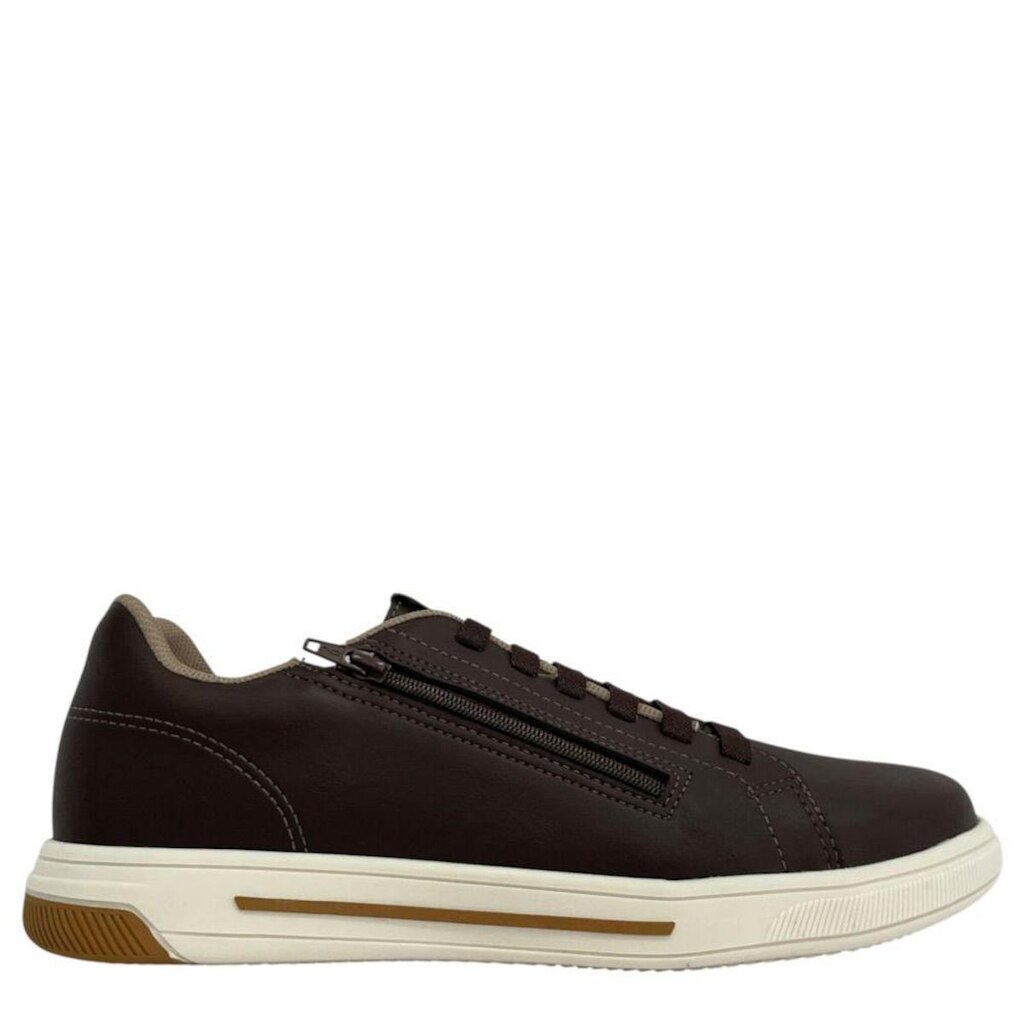 Tênis BR Sport Masculino Casual Calce Fácil Com Zíper Lateral