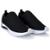 Tênis California Slip On Feminino Calce Facil Confortavel Leve e Macio Sem Cadarço - Preto