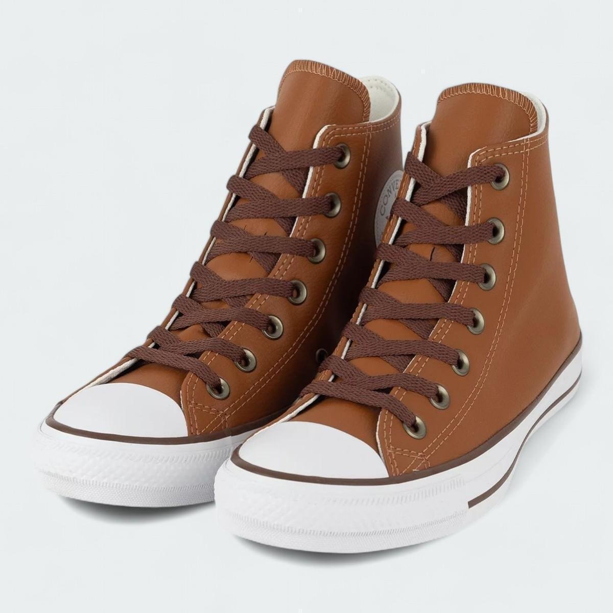 Star Feminino All Star Caramelo Cano Alto Star Feminino All Star