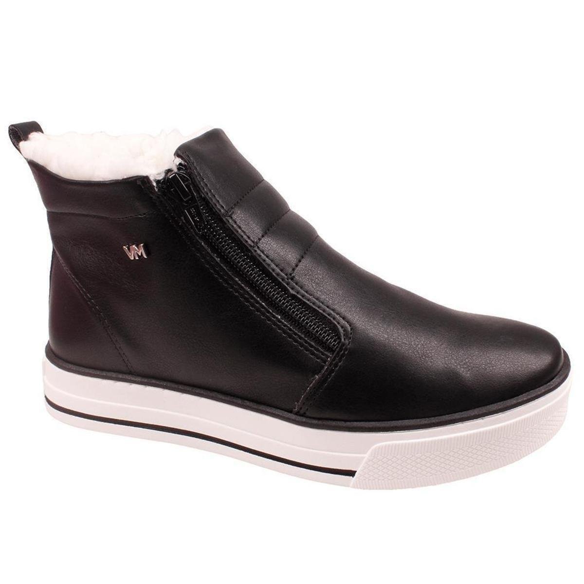 Tênis Cano Alto Feminino Via Marte 221101 Via Marte 221101 - Preto 35 - Preto Menor preço em Tênis Cano Alto Feminino Via Marte 221101 Via Marte 221101 - Preto 35 - Preto