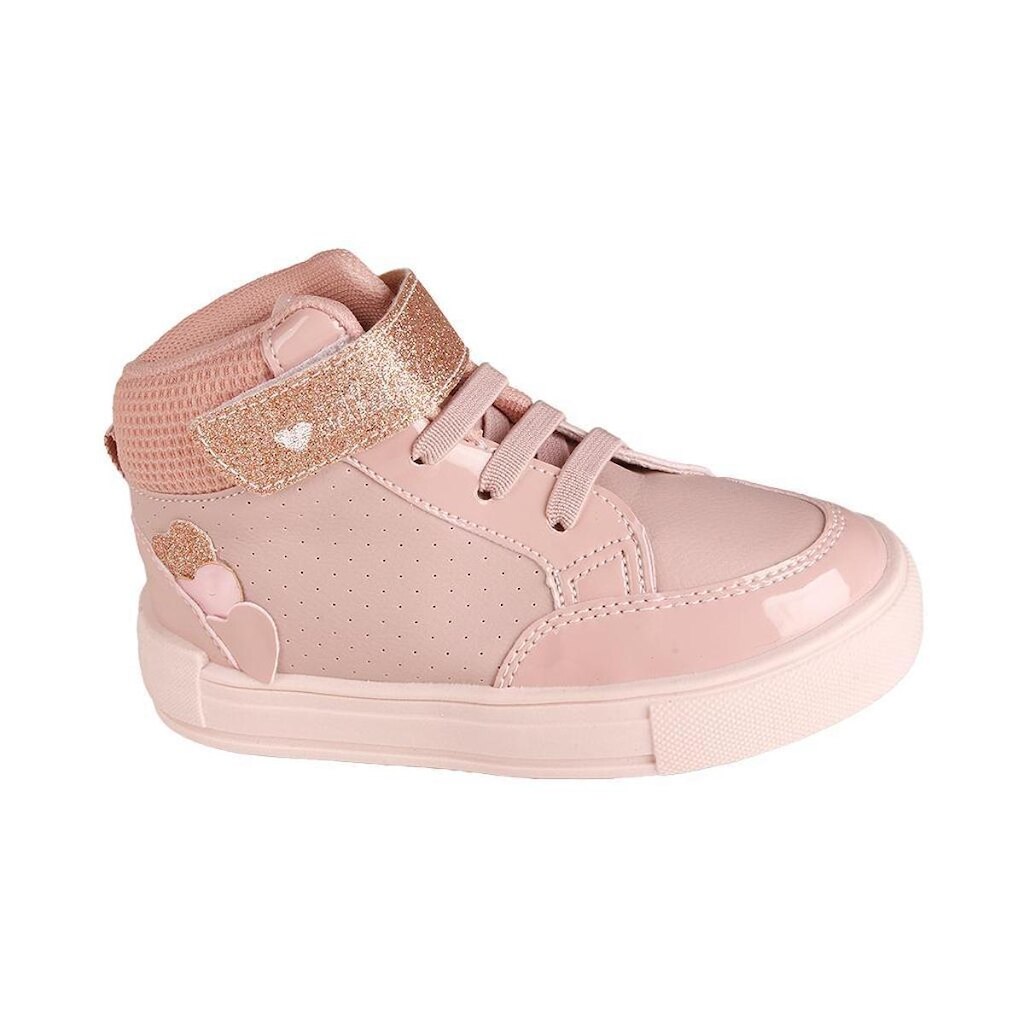 Tênis Cano Alto Infantil Com Glitter  Feminino Jet Kids 30082