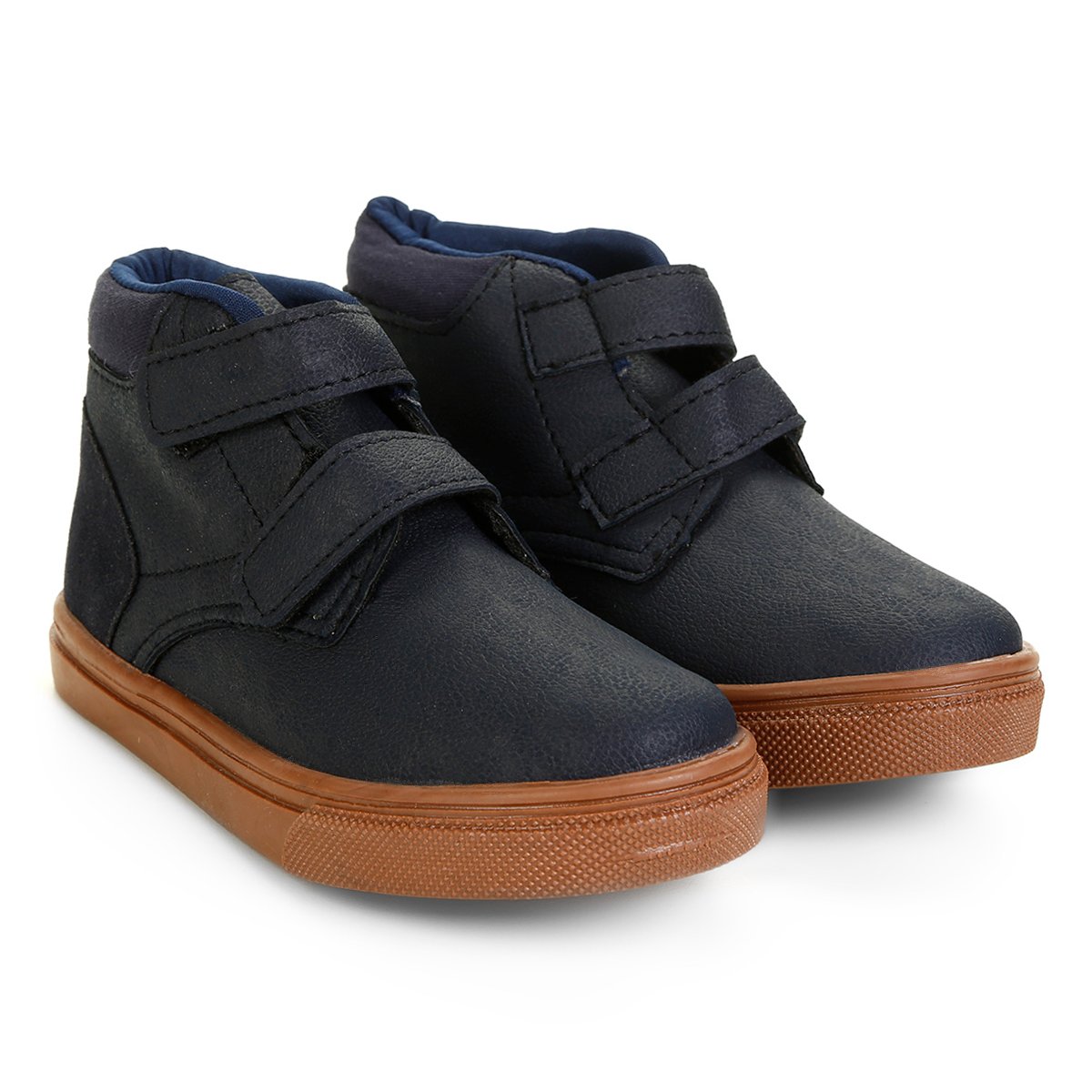 Tênis Cano Alto Infantil Kurz Masculino - Marinho Menor preço em Tênis Cano Alto Infantil Kurz Masculino - Marinho