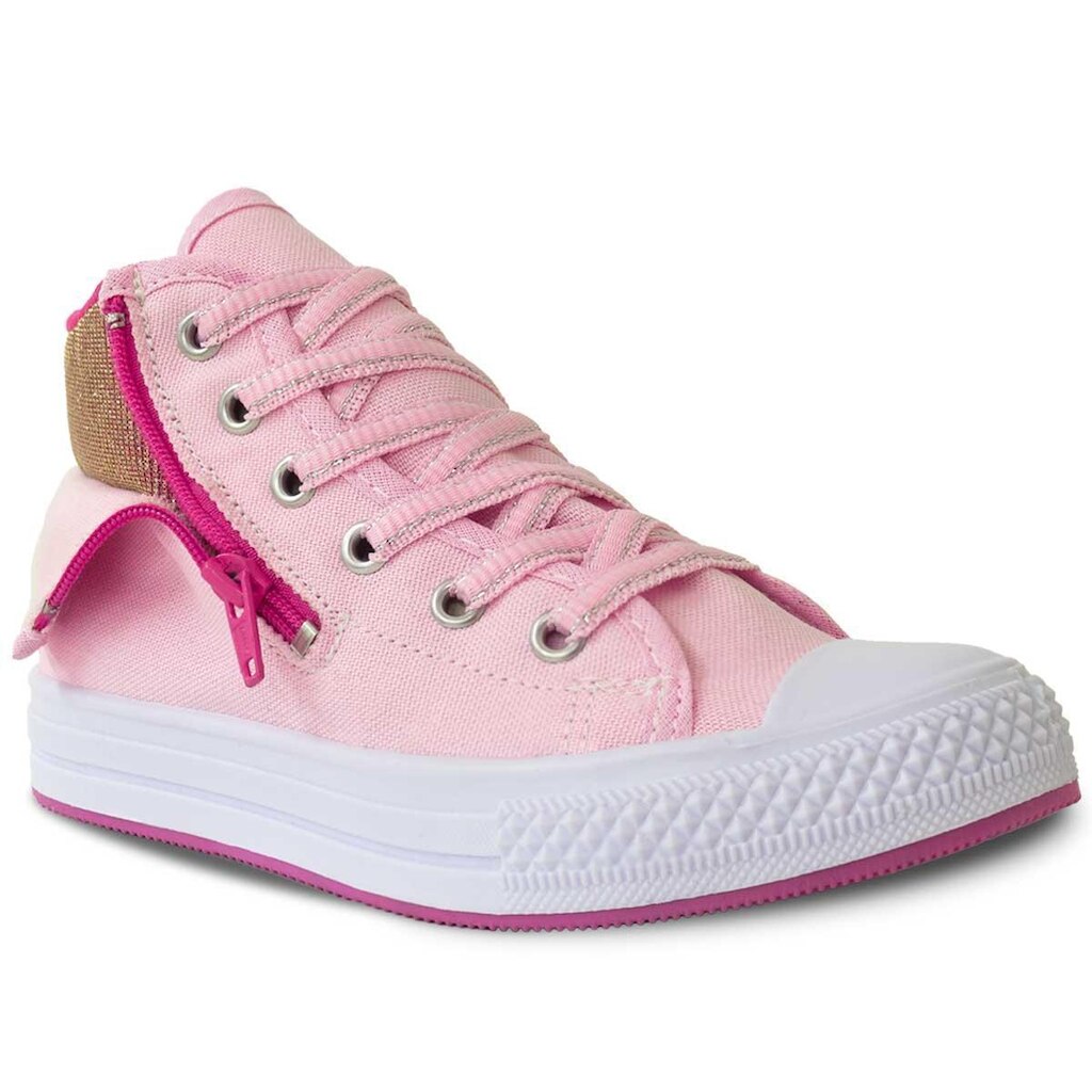 Tênis Cano Alto Infantil Menina 23ao34 Casual Fashion 11.146
