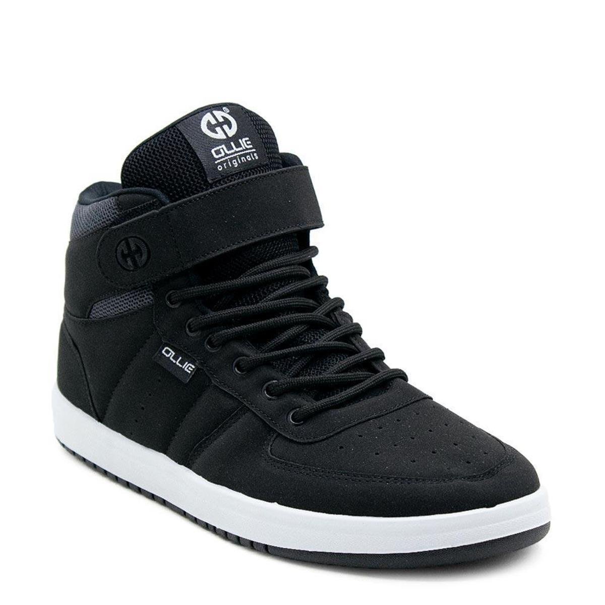 Tênis Cano Alto Infantil Menino Ollie Alpha 400 Preto Zattini