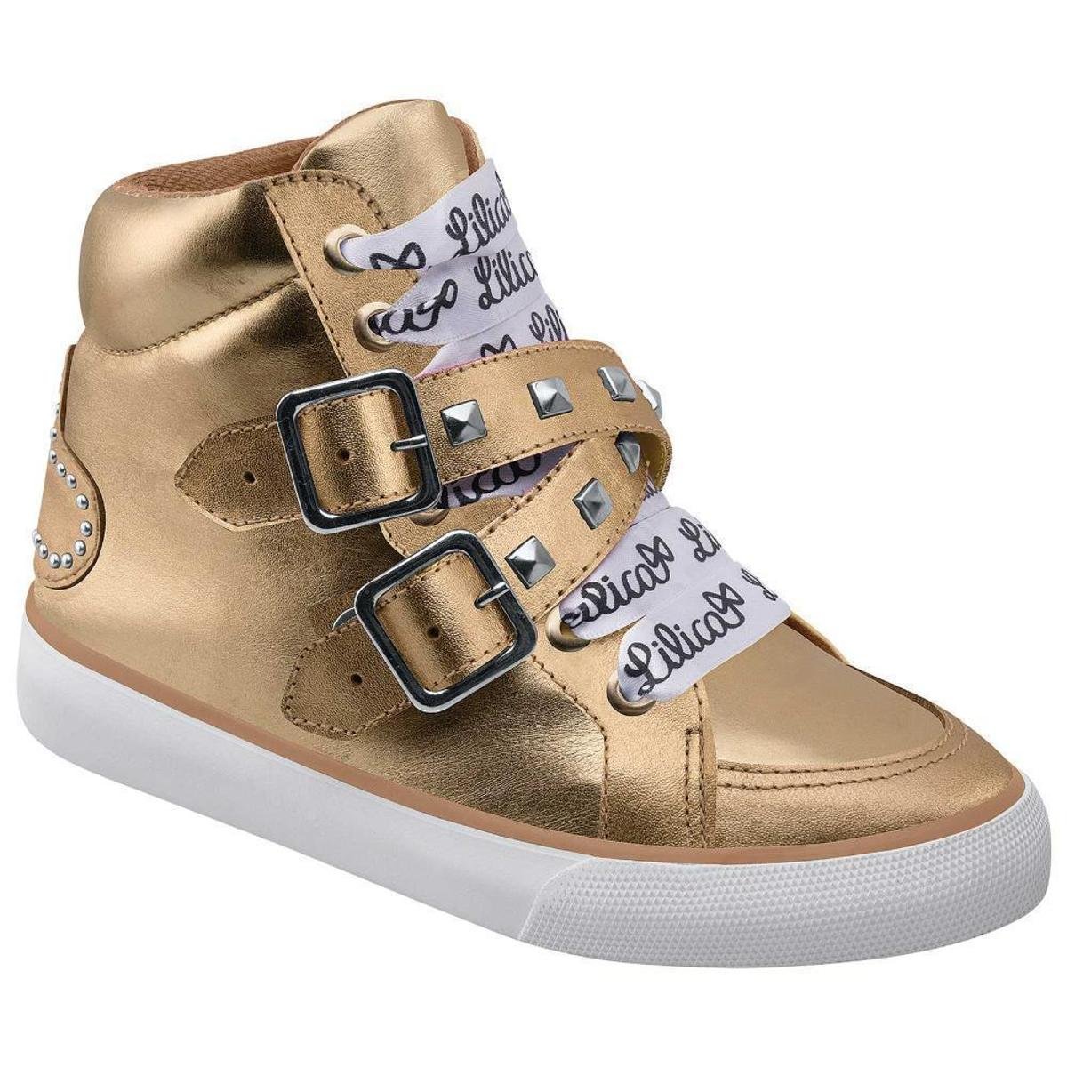 TÊNIS CANO ALTO LILICA RIPILICA AMARELO MENINA Zattini