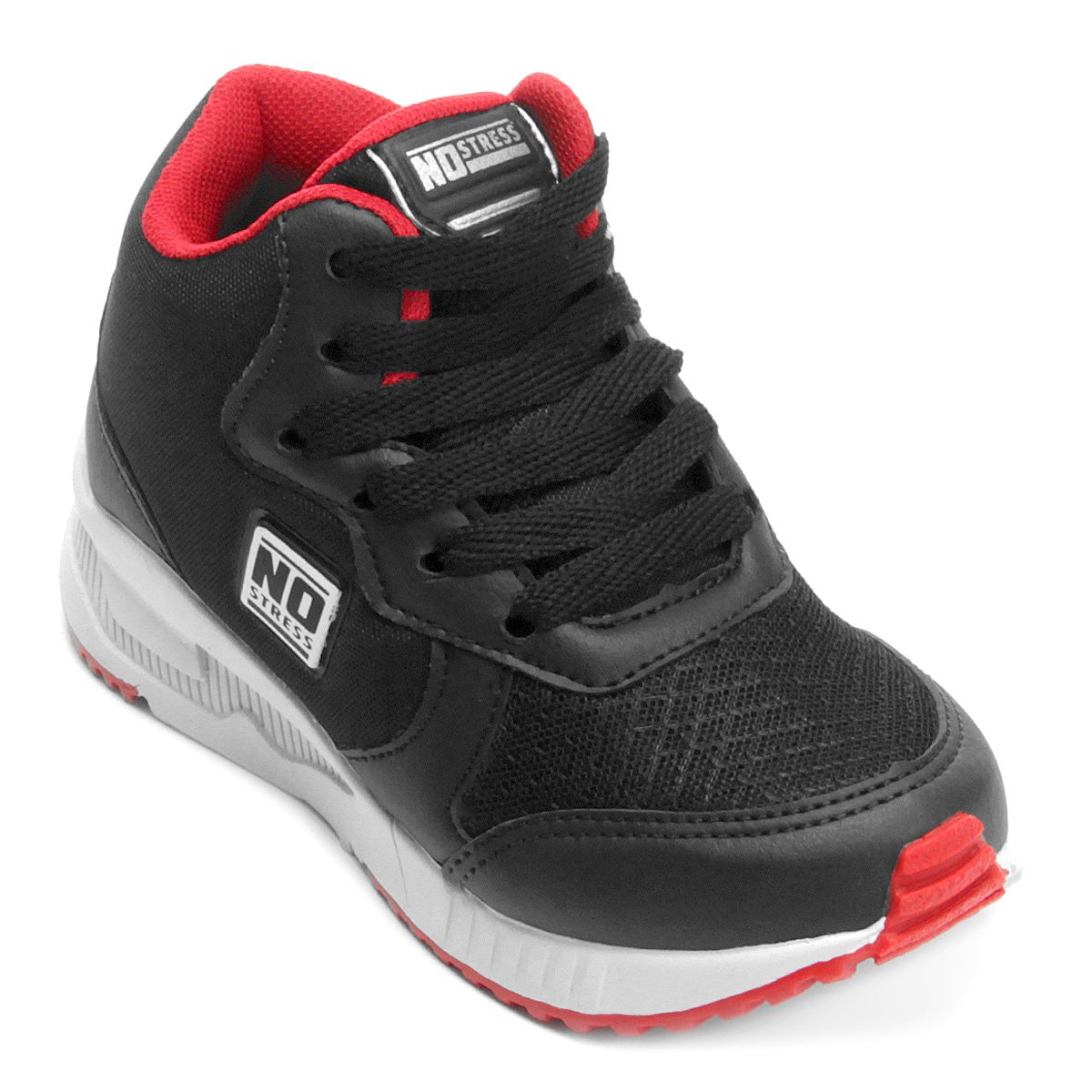 tenis preto com vermelho feminino