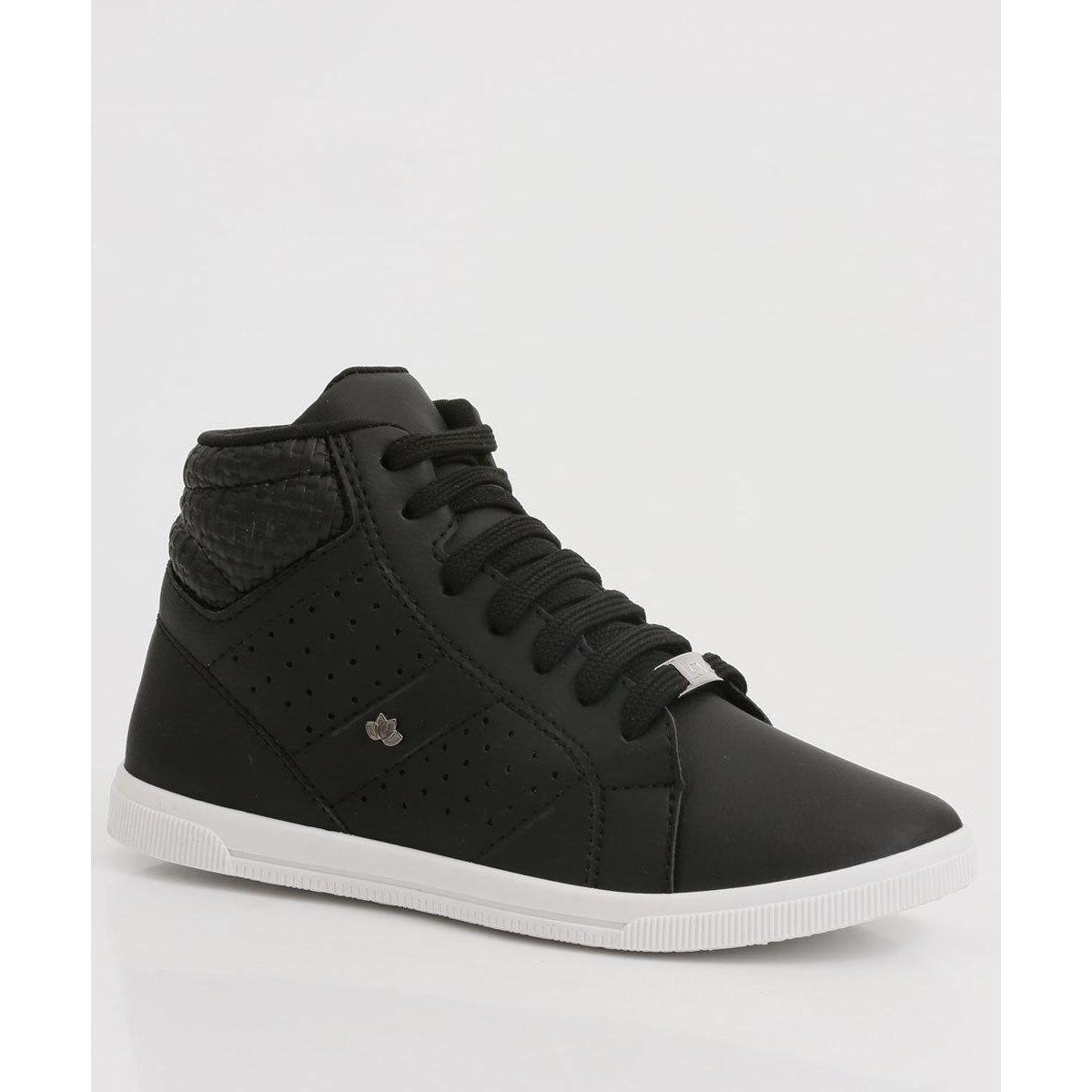 tenis cano alto com amortecedor