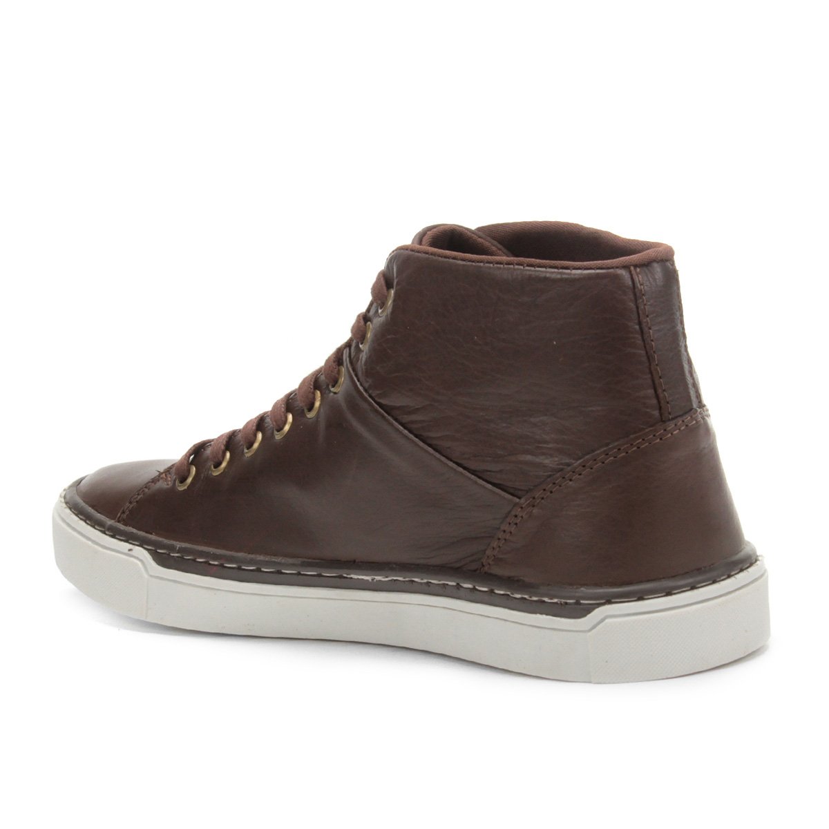 tênis cano curto couro walkabout midnight masculino