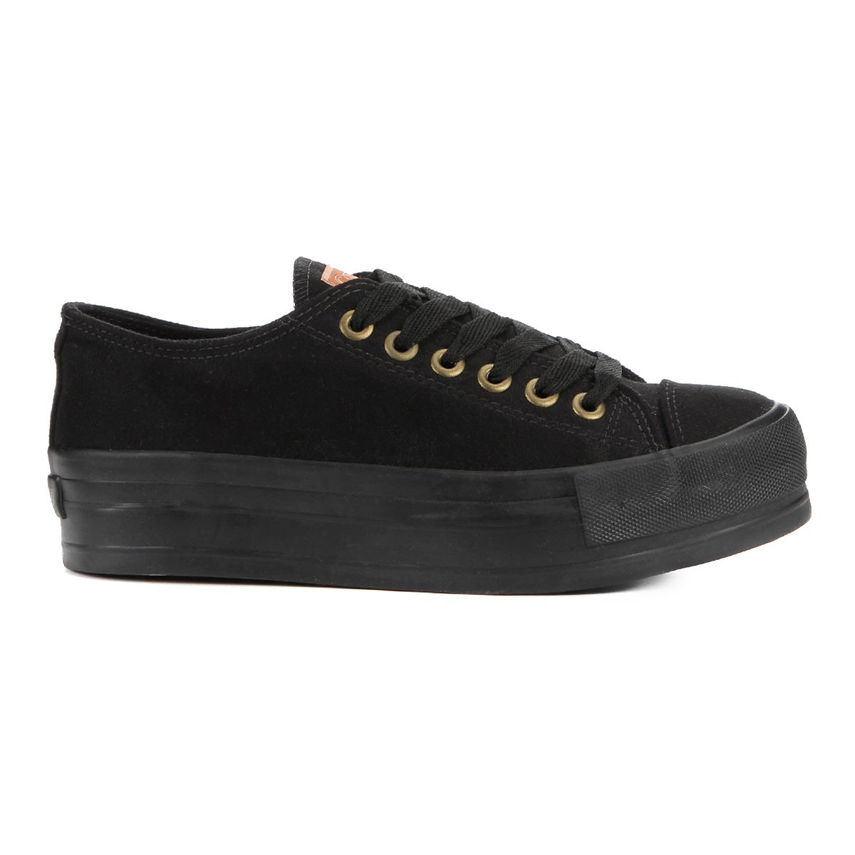 tenis capricho flatform preto