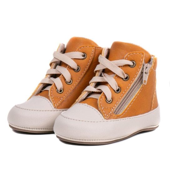 Tênis Carmelo Shoes Bêbe Casual Feminino - Mostarda