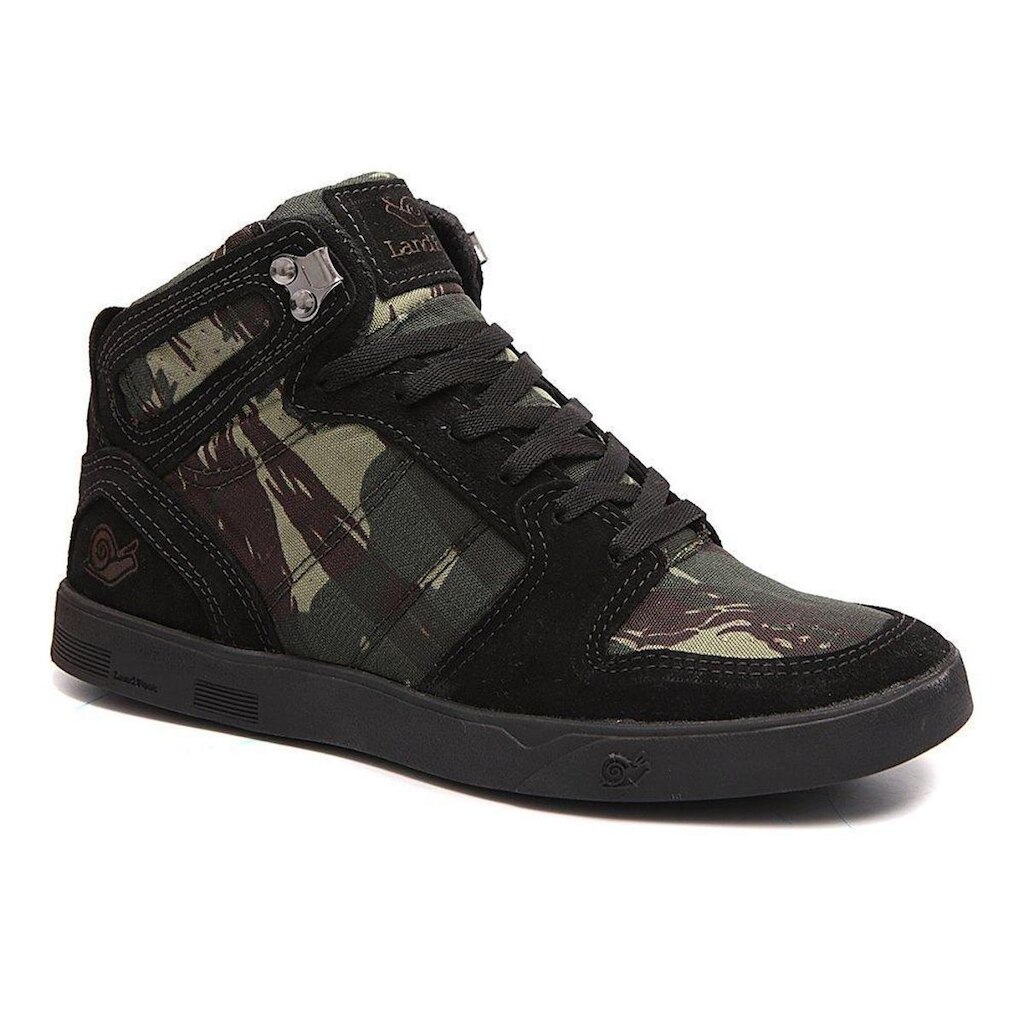 Tênis Casual 100% Couro Landfeet Durável