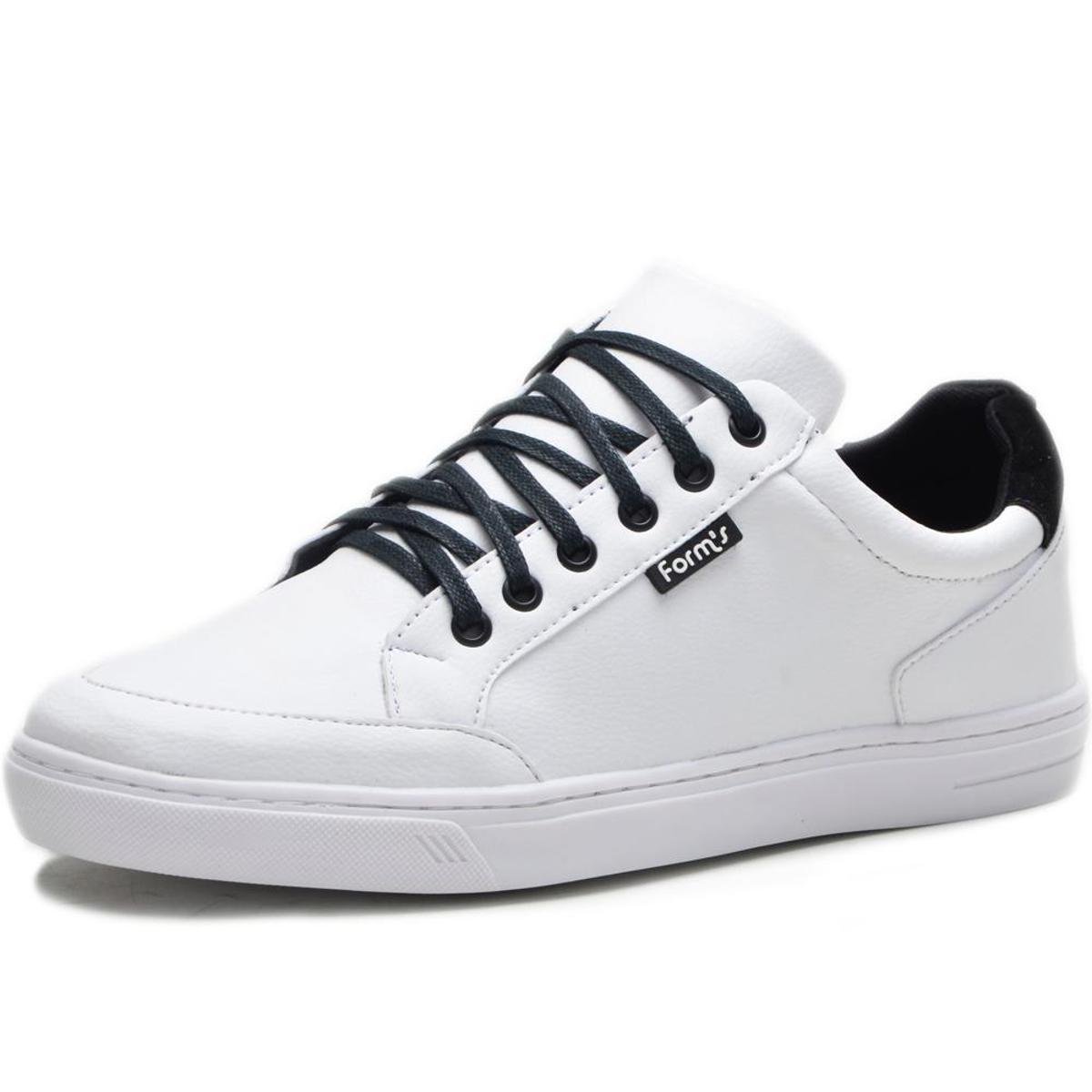 Tênis Casual Cano Baixo Masculino Form's Menor preço em Tênis Casual Cano Baixo Masculino Form's