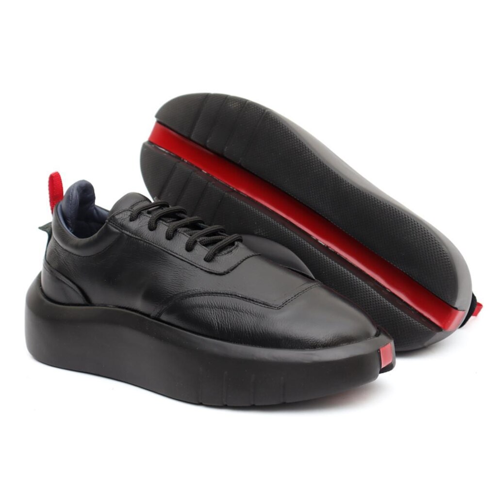 Tênis Casual confort Masculino em couro Fly Premium