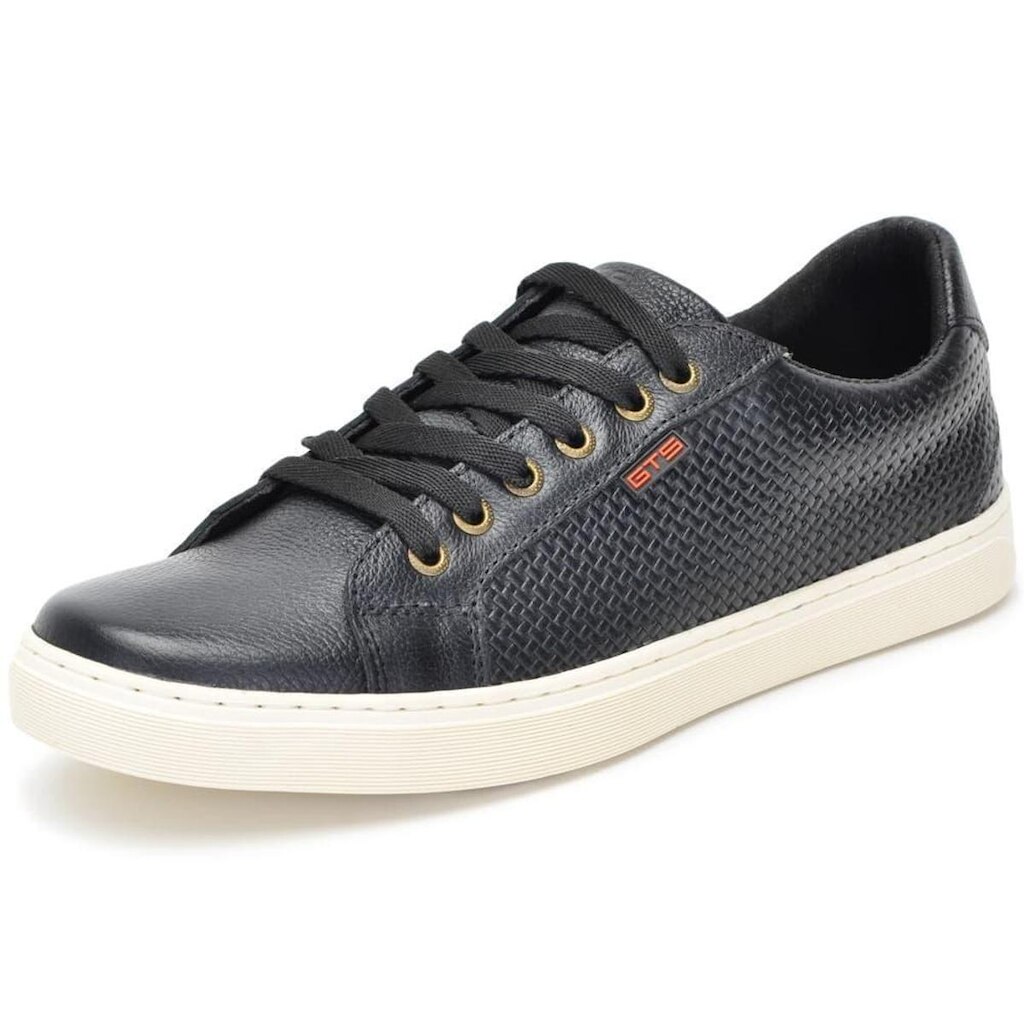 Tenis Casual de Couro Clube S Franca NS Catar Masculino